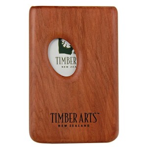 Pocket Business Card Holder - Thumbprint / Totara